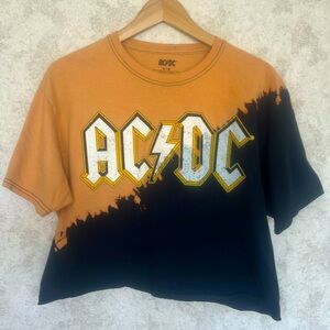 AC⚡️DC Crop T shirt